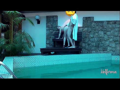 ❤️ Boss ngajak babu ka kolam renang, tapi teu bisa nolak a panas video bangsat  di urang ️❤